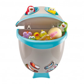 ② Rangement jouet bain + jouets + thermomètre — Bains & Soins