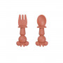 SET DE 2 COUVERTS SILICONE MINNIE COLLECTOR