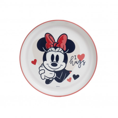 GRANDE ASSIETTE ANTI-DERAPANTE MINNIE COLLECTOR