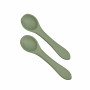 LOT DE 2 CUILLÈRES SILICONE
 Couleur -Vert cactus 